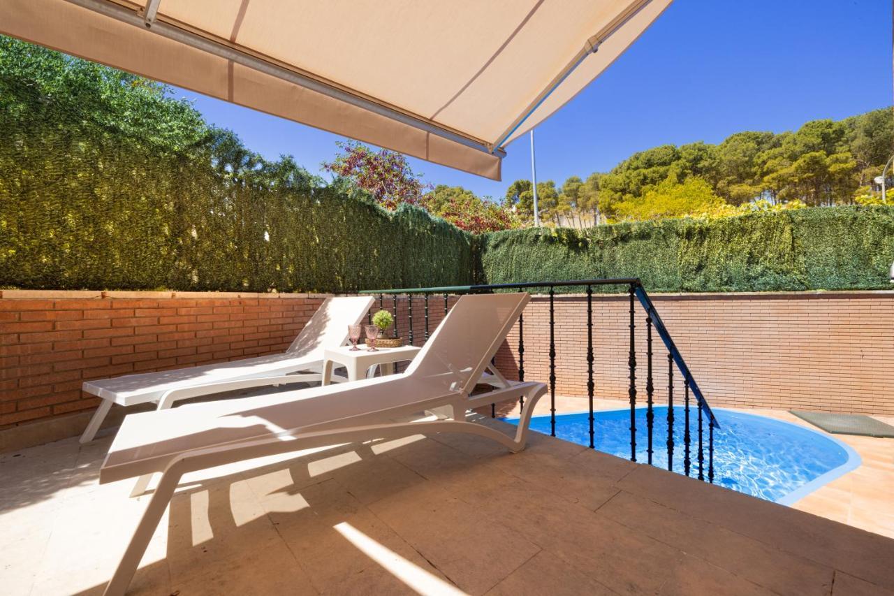 Casa Con Piscina En El Centro Villa Tudela Kültér fotó